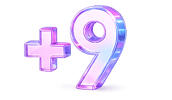 +9